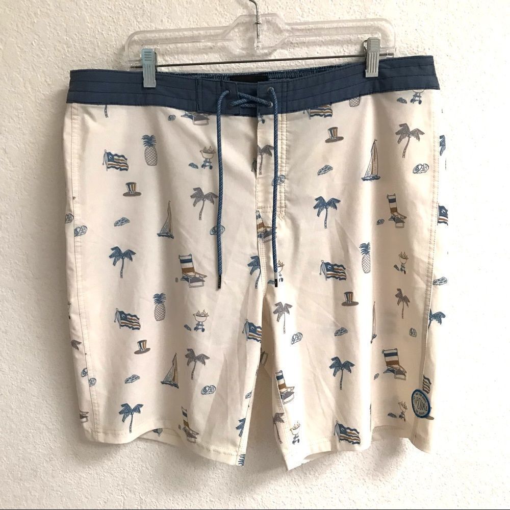 Rip Curl vacation print board shorts 36‎